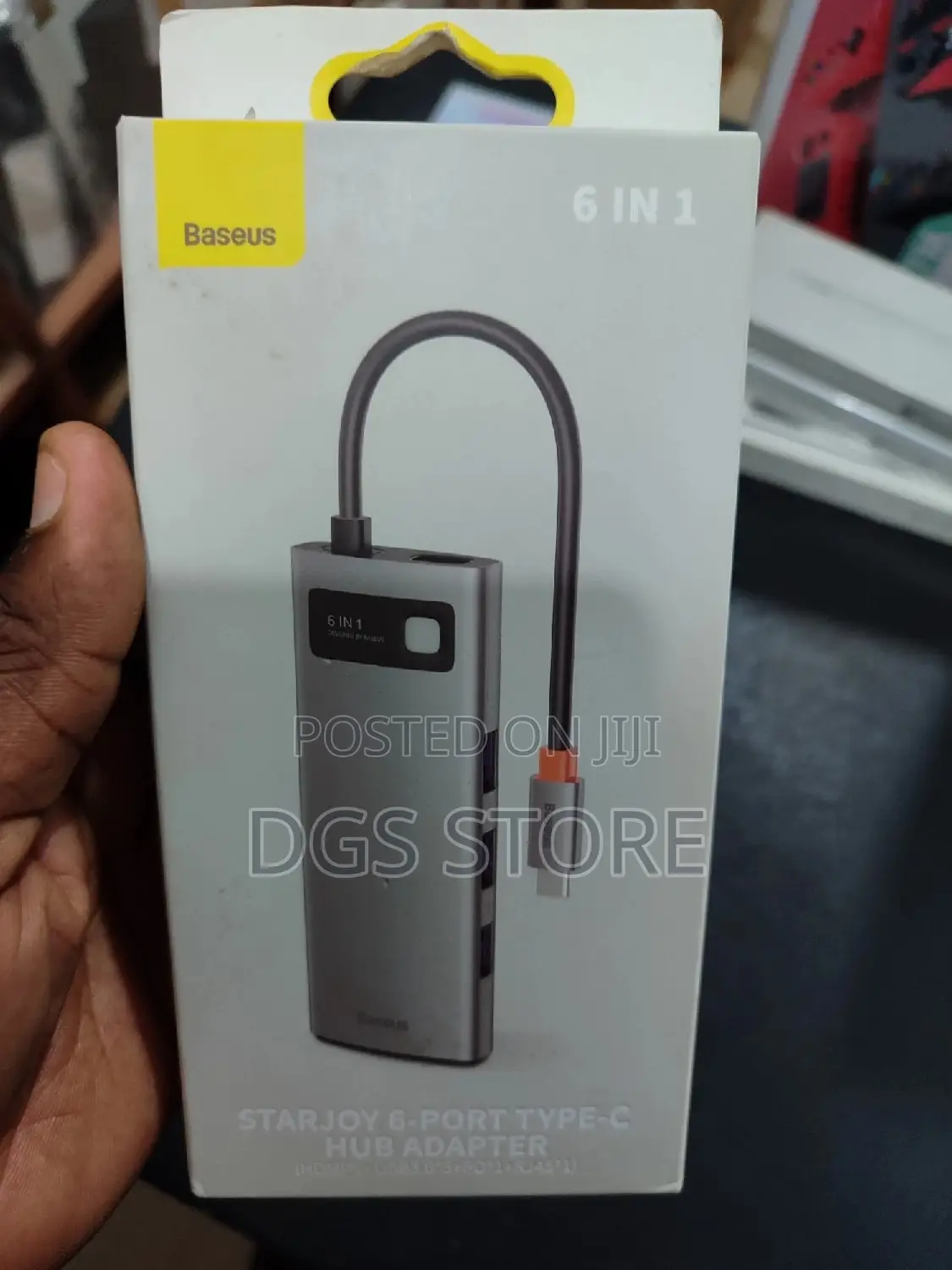 Baseus 6in1 Metal Gleam Series Muitifunctionaltypec Docking