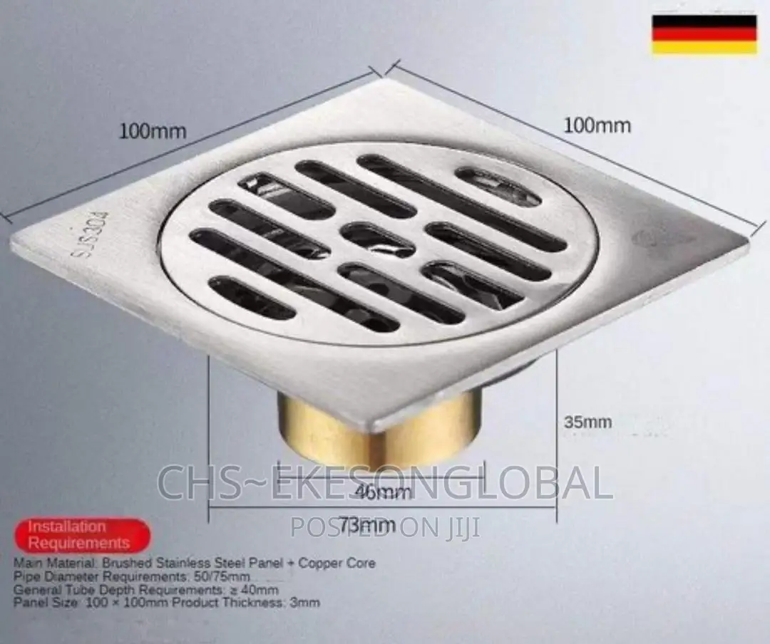 Original Floor Drain for Toilet and Kitchen