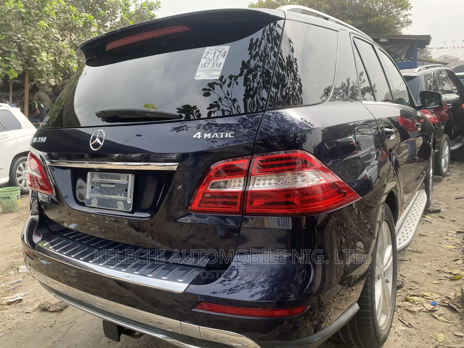 Mercedes-Benz M Class ML 350 4Matic 2013 Blue