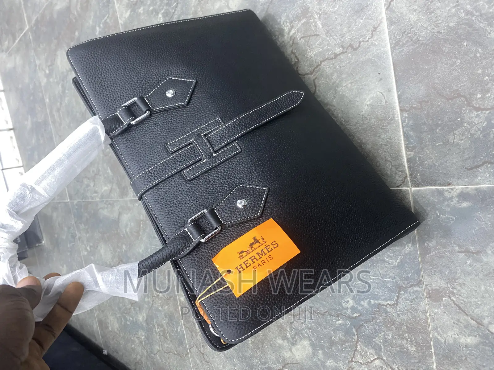 Original Hermes Leather Bag No Box