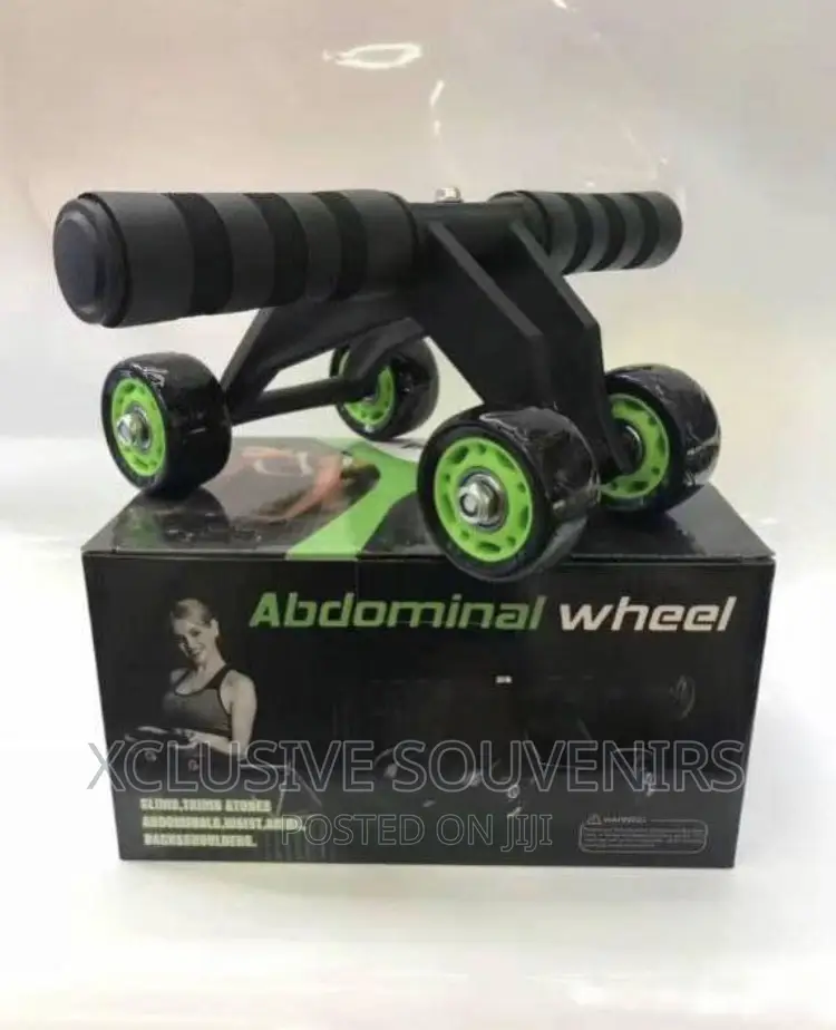 4 Wheel Ab Roller for Core Workout for Men and Women