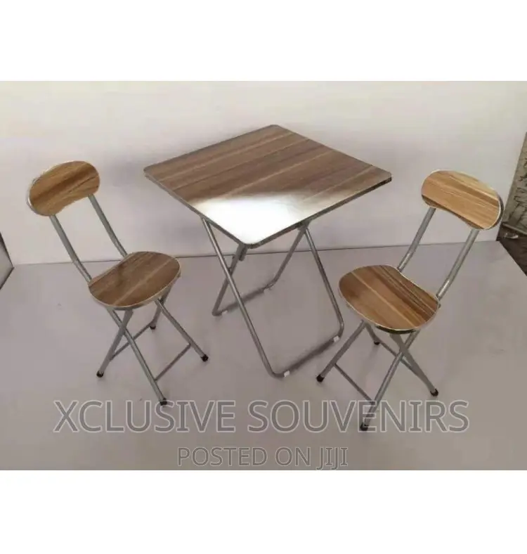 Foldable Table and Chair Set (2 Chairs and 1table)