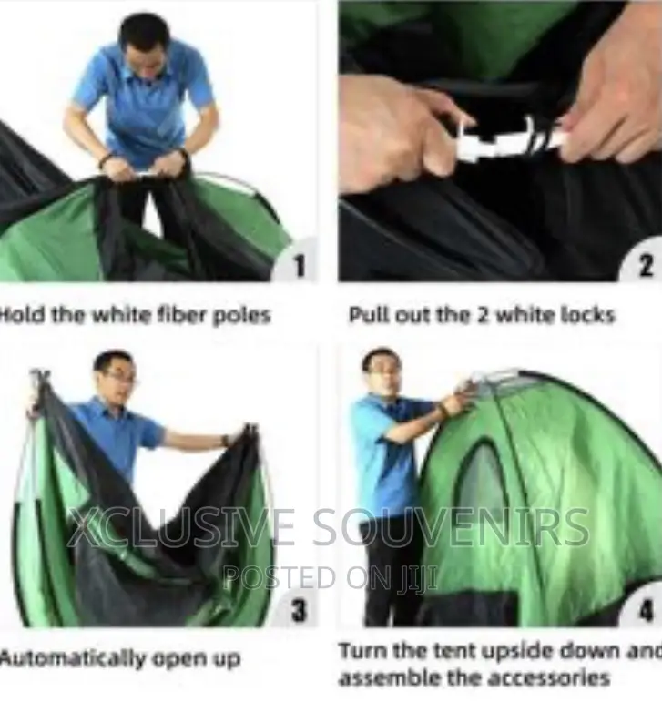 Pop Up Tent 6 Person Quick Setup Camping Tentt