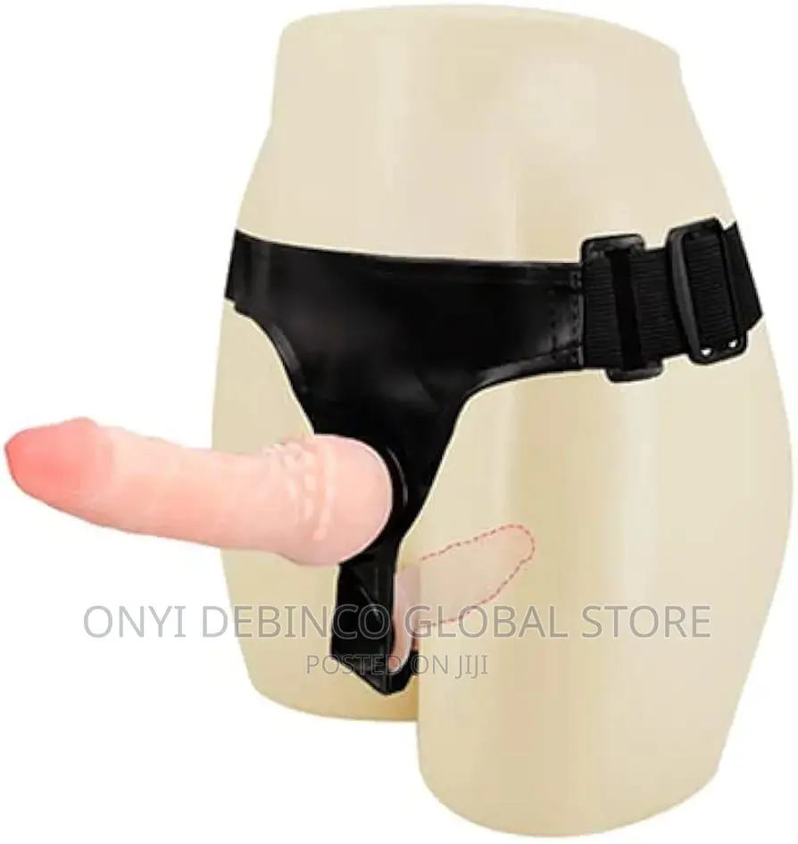 Strap on Dildo With Adjustable to Fit Any Waist Size 7"