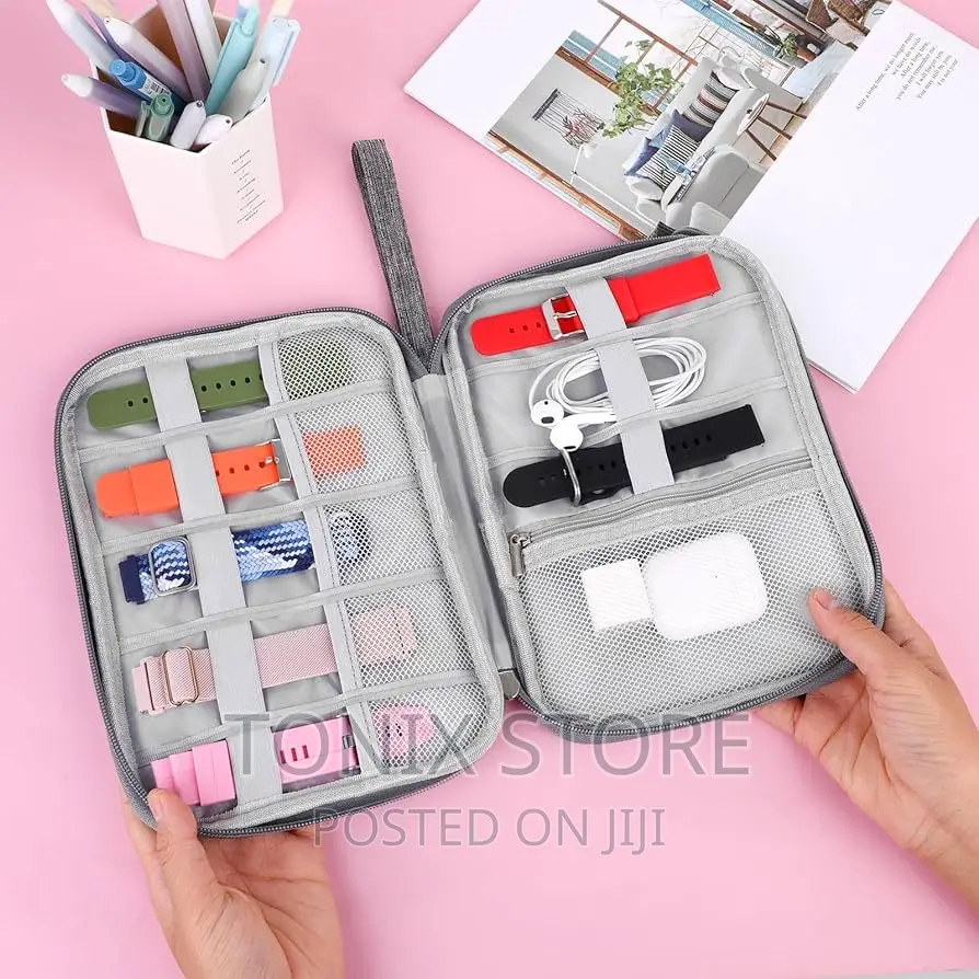 Portable Watch Organizer Travel Bag