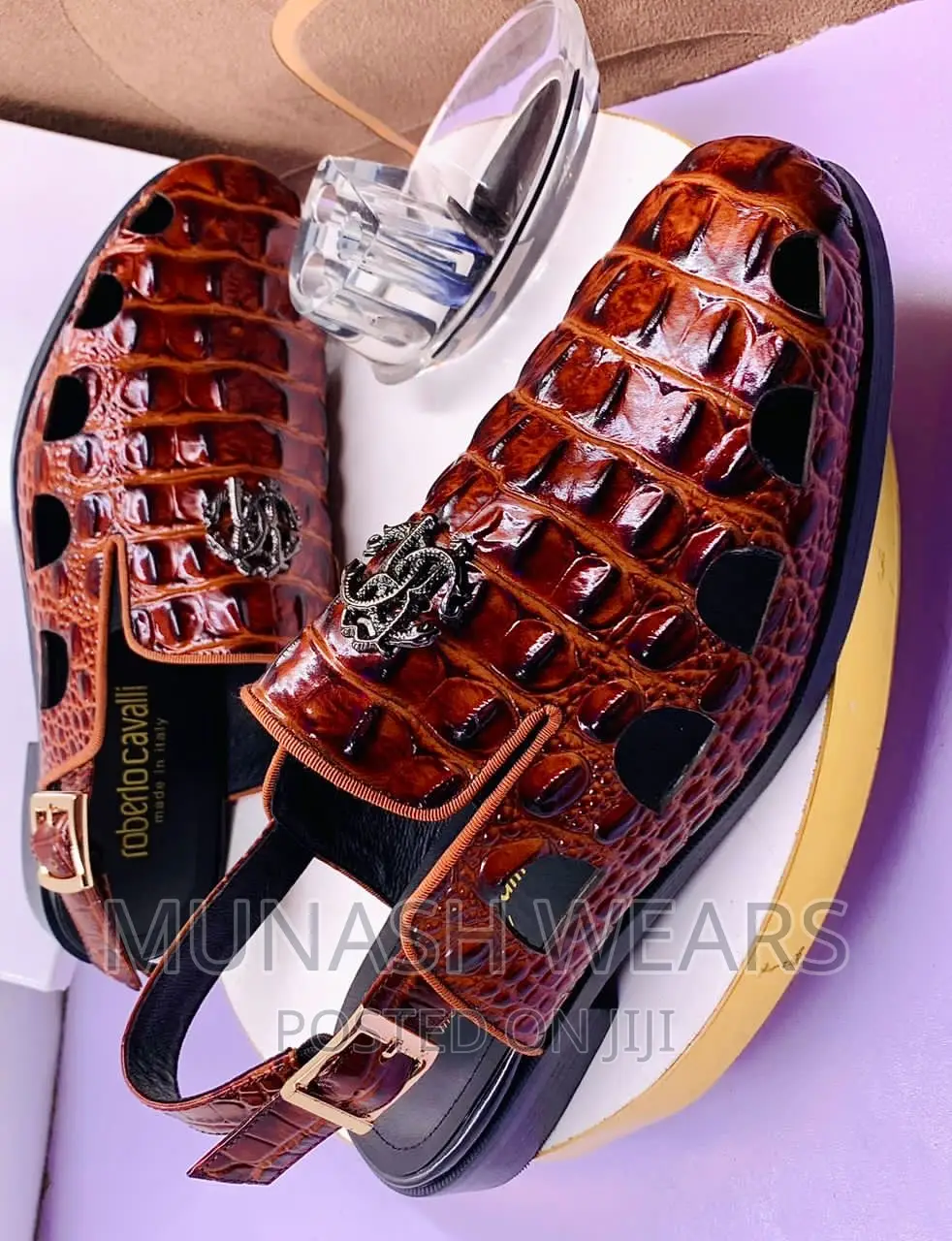 Original Animal Skin Roberto CAVALLI Shoe Sandal
