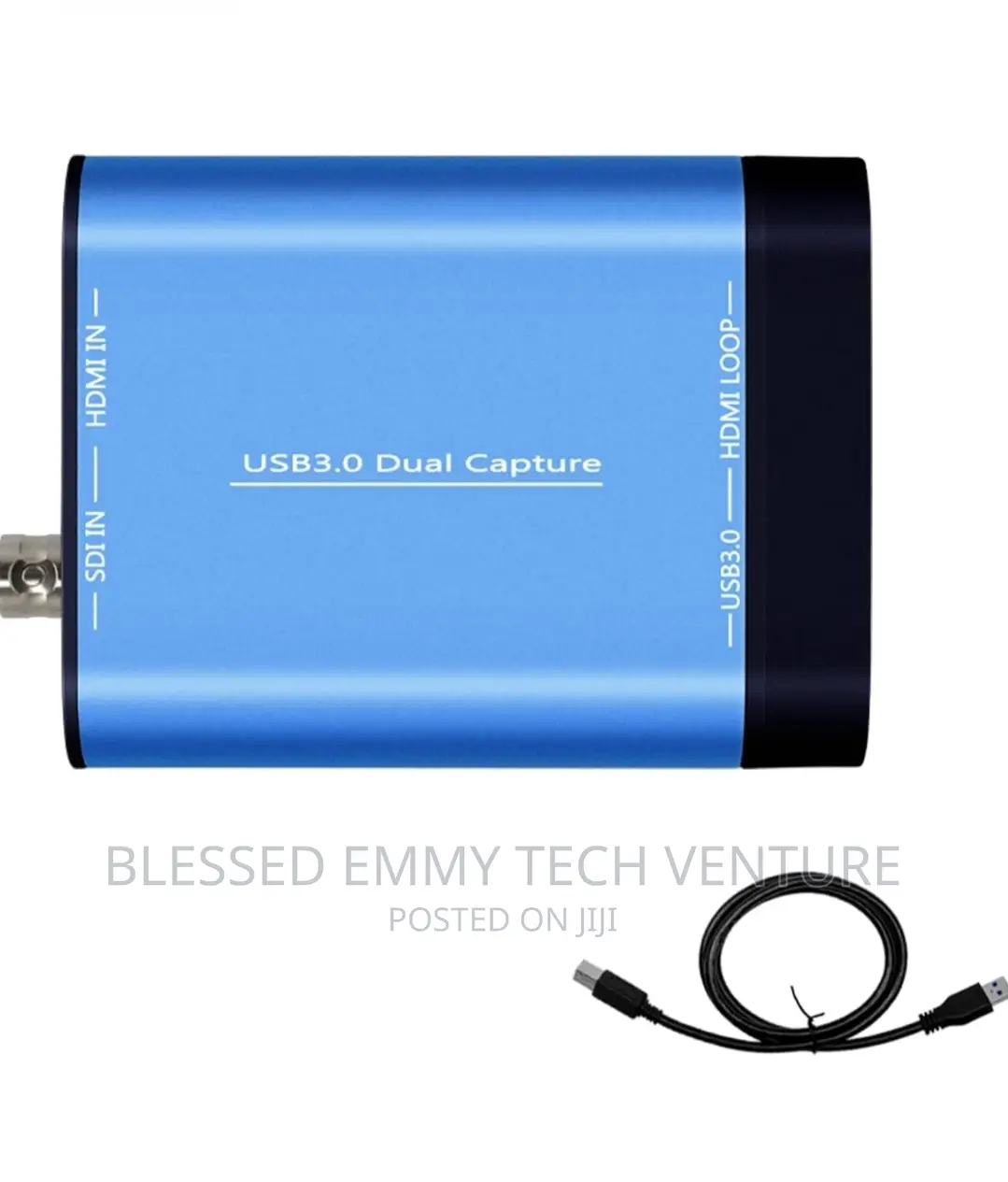UNISHEEN USB 3.0 HDMI SDI Dual Input Capture Card, 1080P