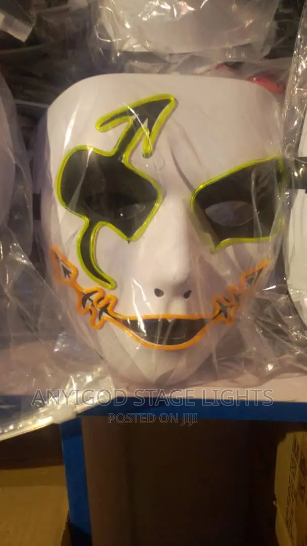 LED Face Mask, Club, Event Bar
