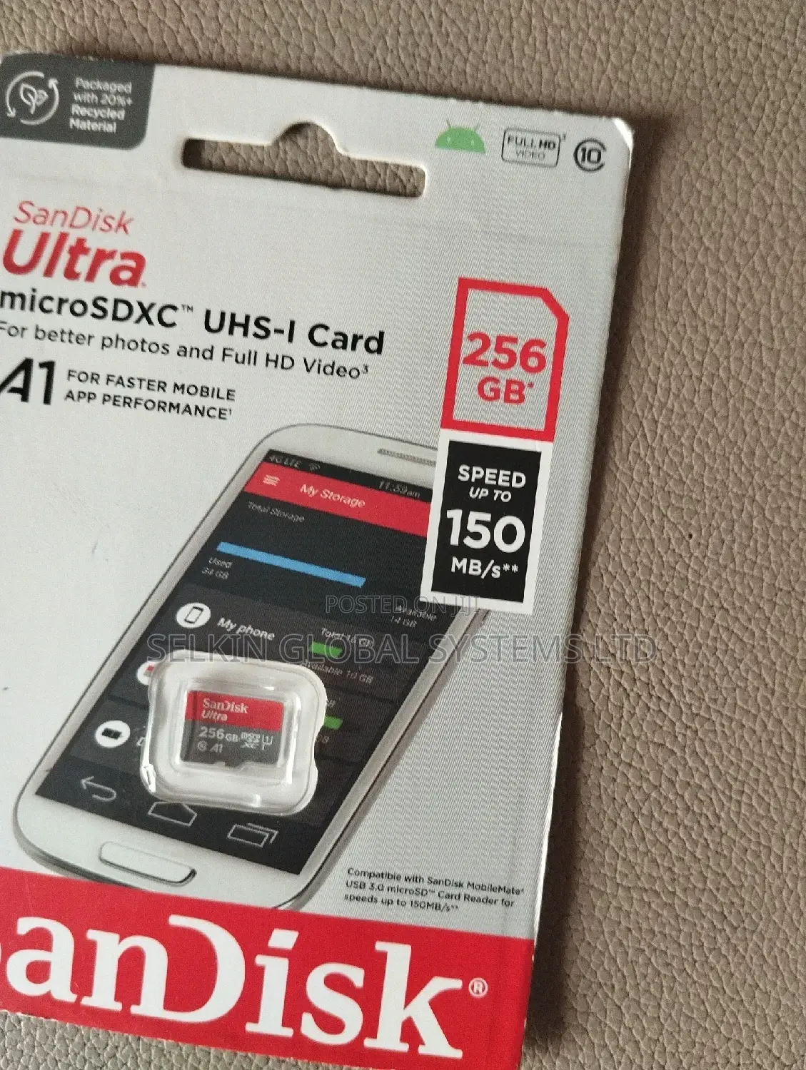 Sandisk 256gb Ultra Sd Memory Card