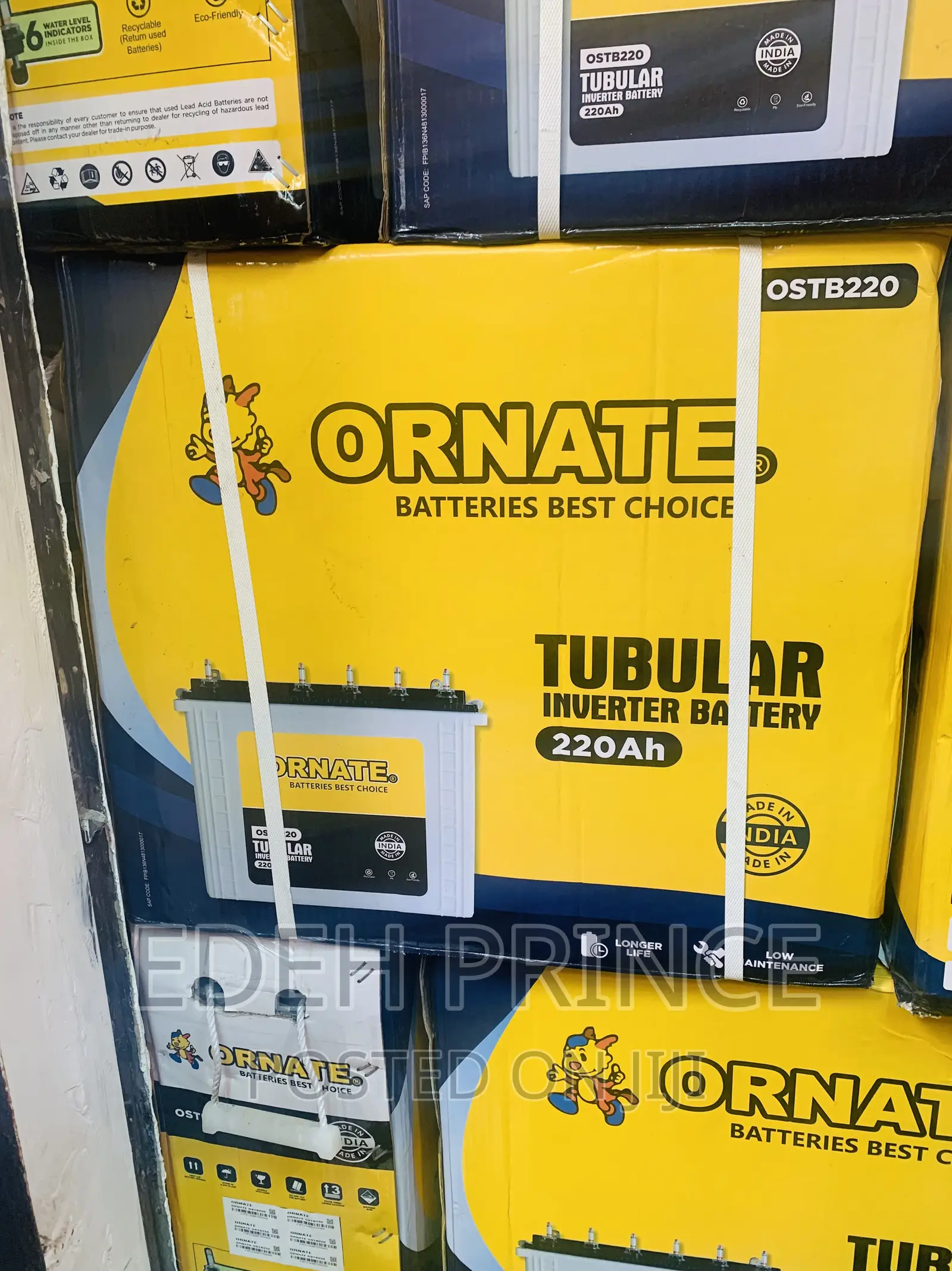220ah Ornate Tubular Batteries
