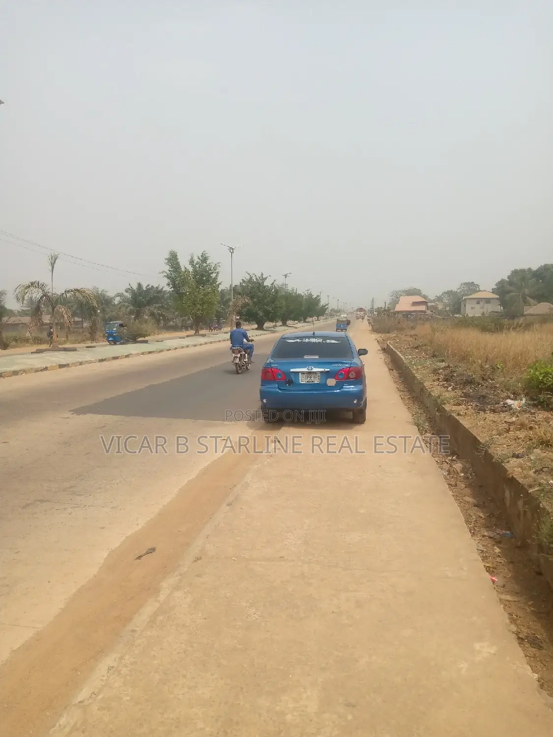 Lands at a Strategic Position for Sale.