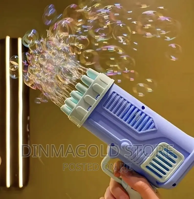 Children 32 Hole Bubble Gun Machine