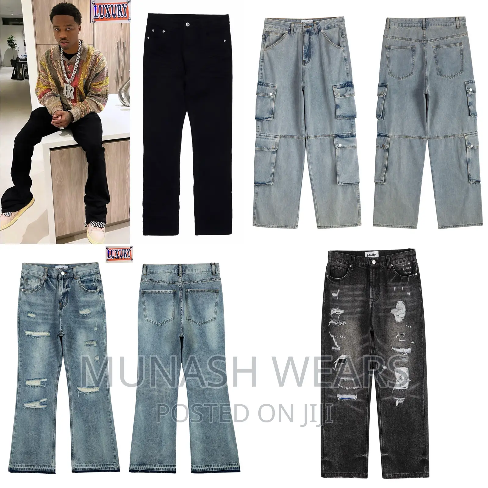 High Fashion Luxury Jean