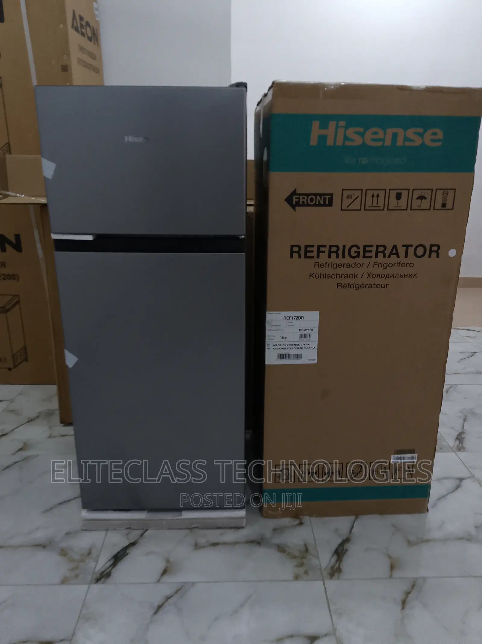 Hisense Cool Freezing 124 Litres Top Freezer Refrigerator