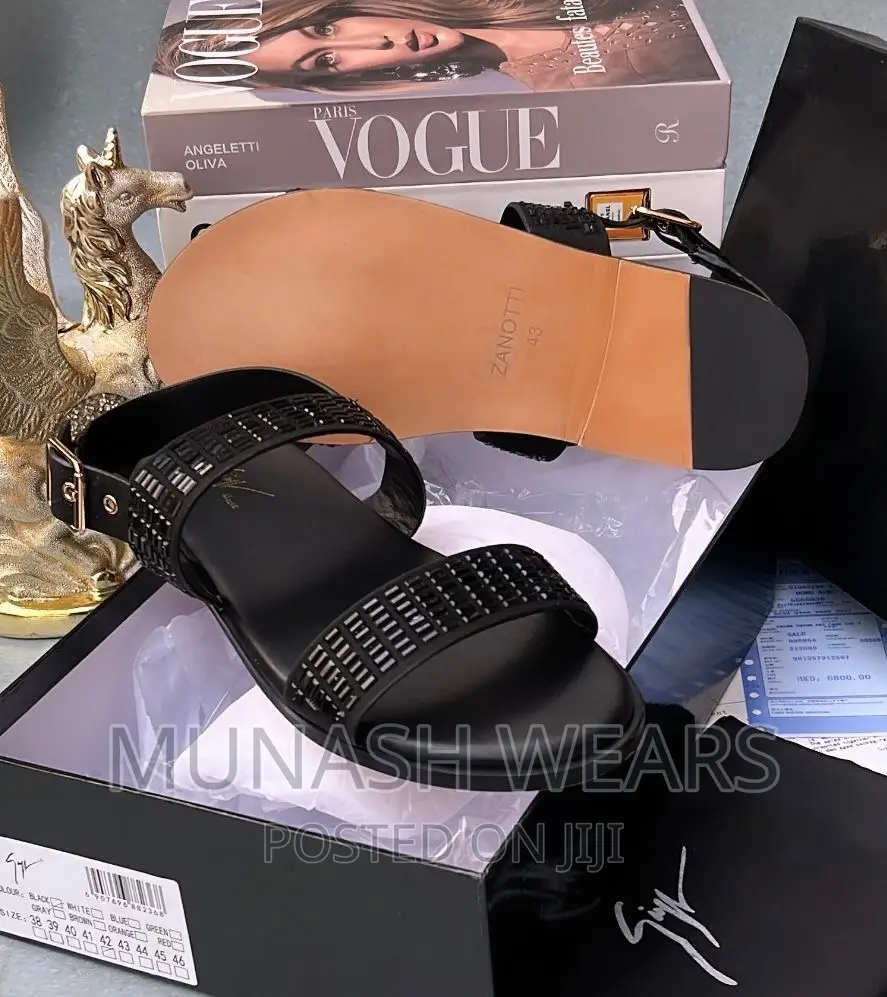 Zanotti Leather Sandal