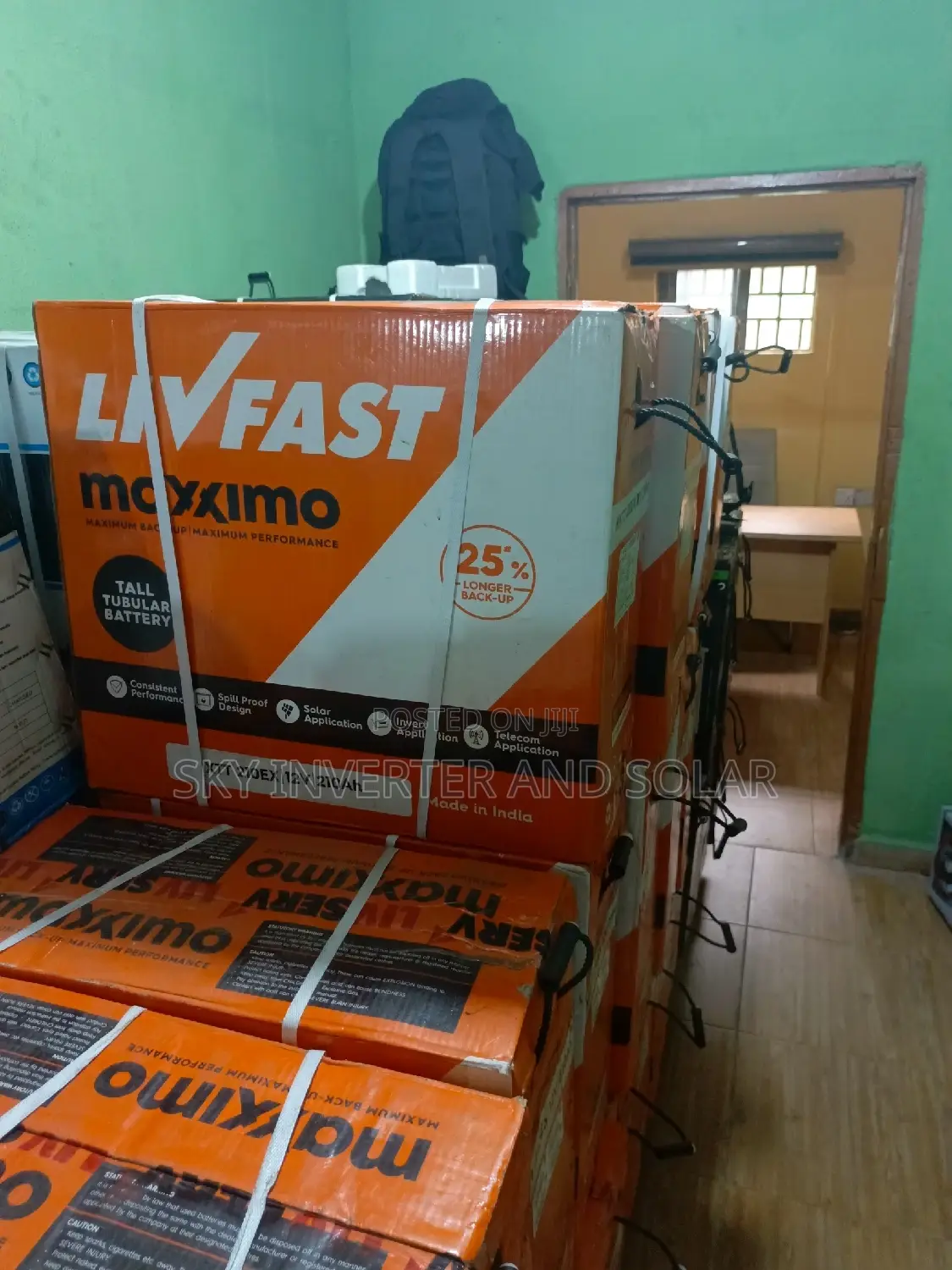 220ah Livfast Tubular Battery