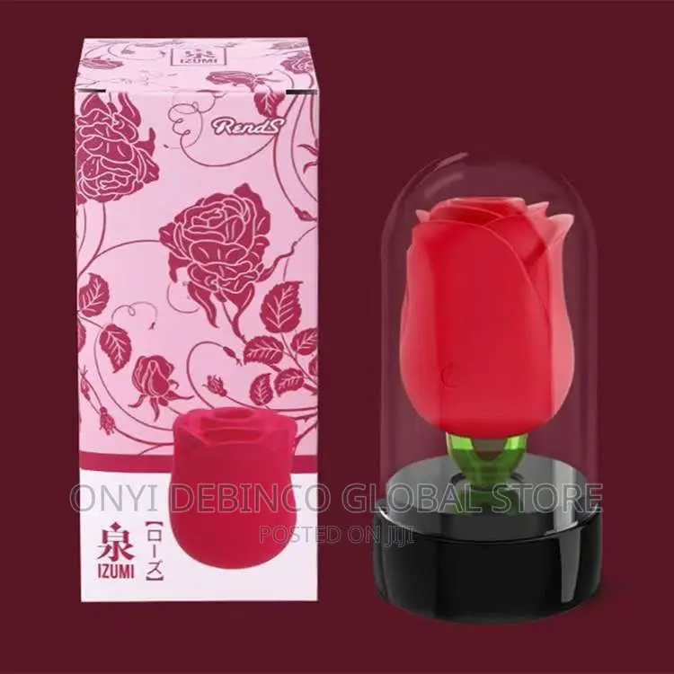 Two Ways Rose Toy for Nipple and Clitoris Sucker +Licker Toy