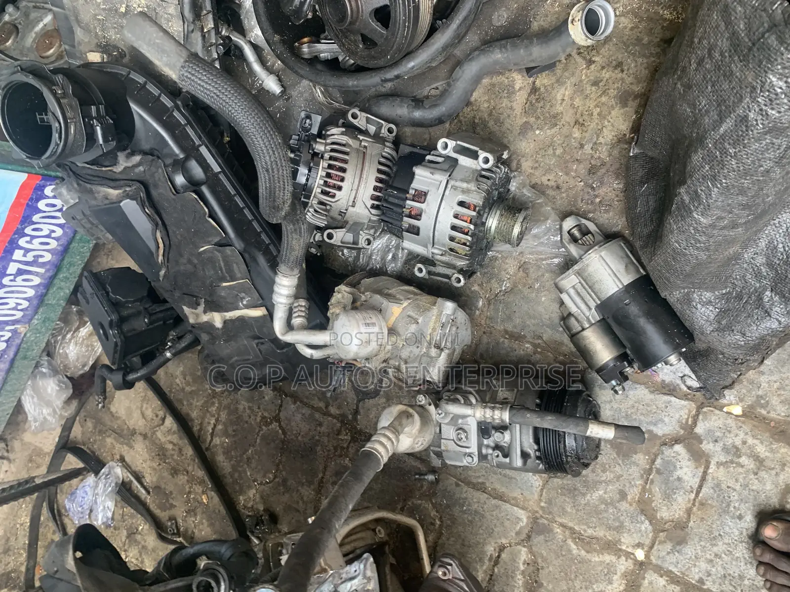 Kick Starter,Alternator,Compressor for Mercedes Benz AMG