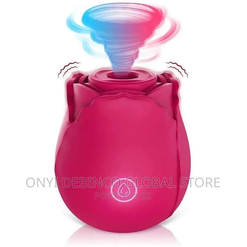 Rose Vibrator Nipple Sucking and Clitoris Stimulator