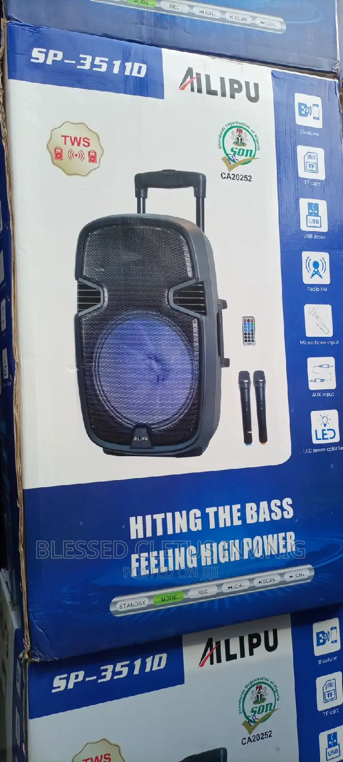 Ailipu 15" Multimedia PA Speaker