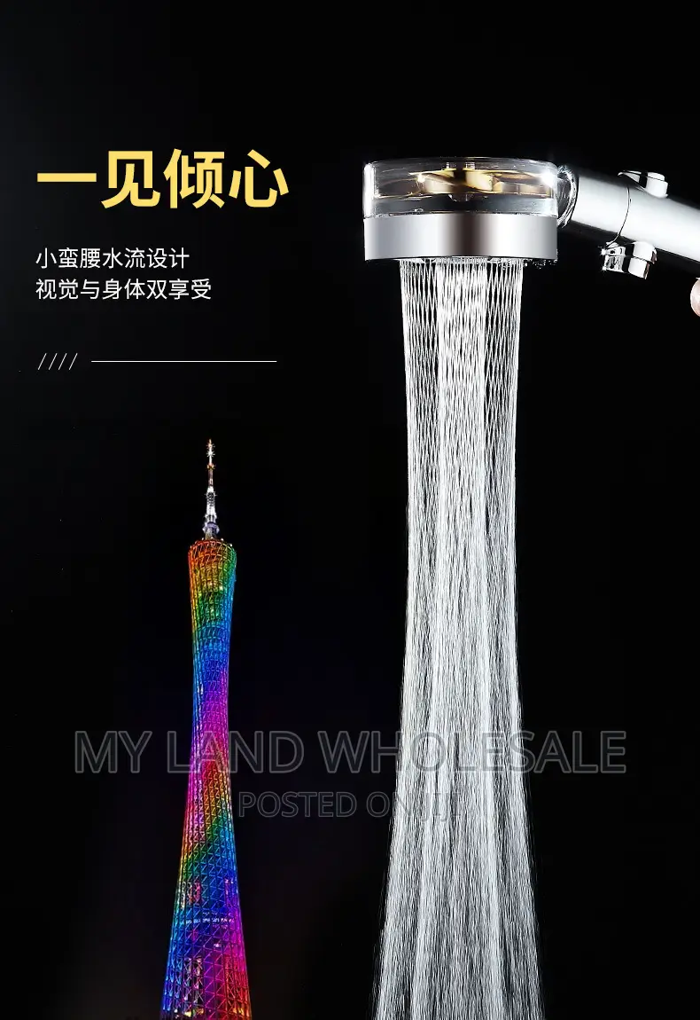 Filtered Shower Head Water Bath Fan Head Shower Head