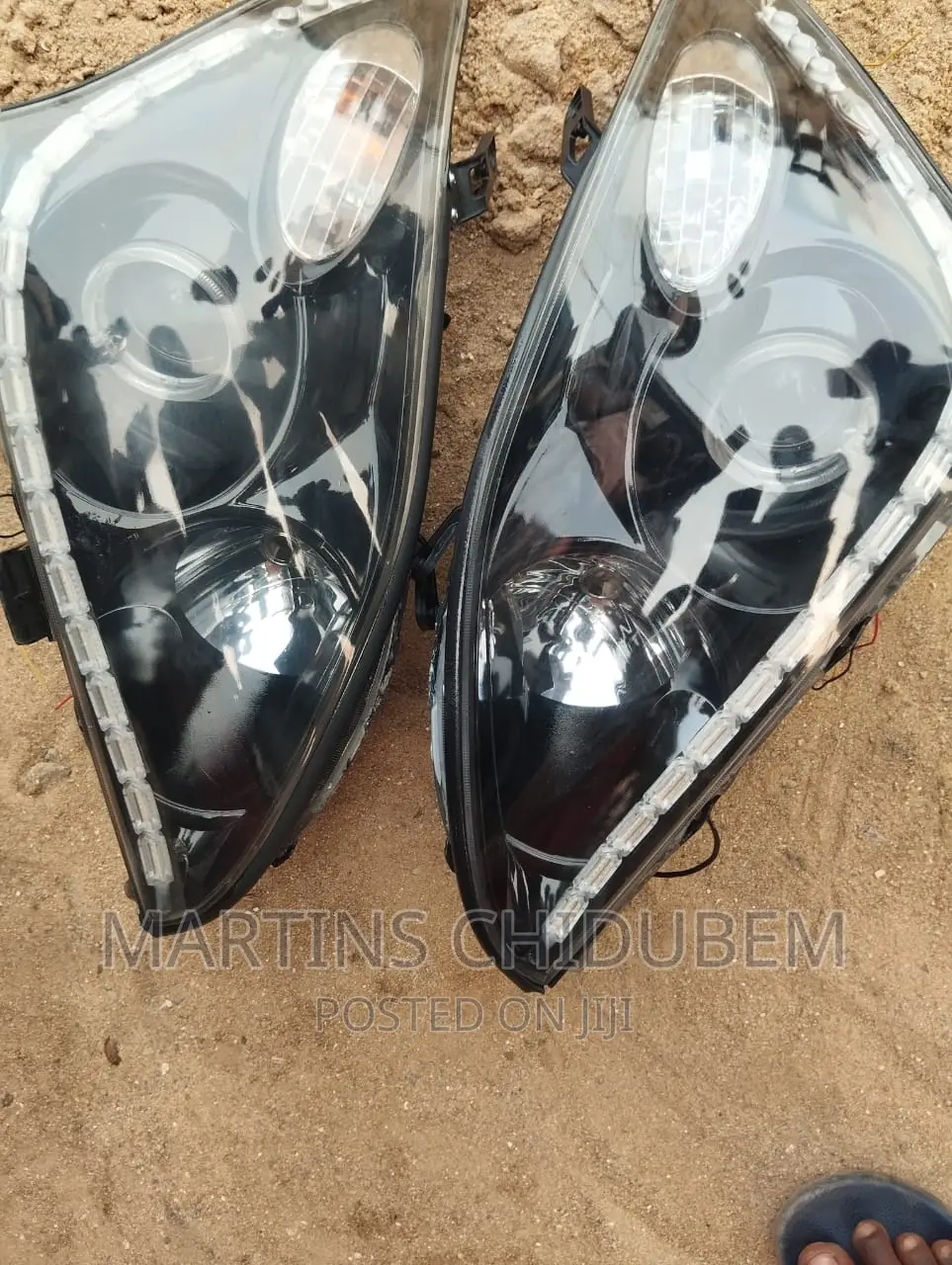 Headlight Rx330 Dark Face