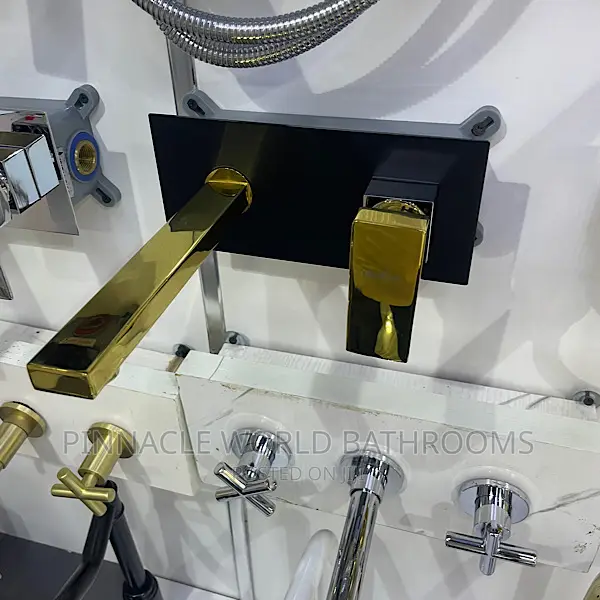 England Stainless Conduit Wall Basin Mixer