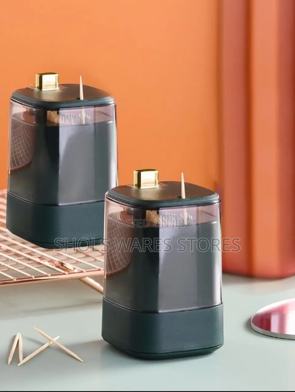Automatic Pop Up Dust-proof Toothpick Dispenser