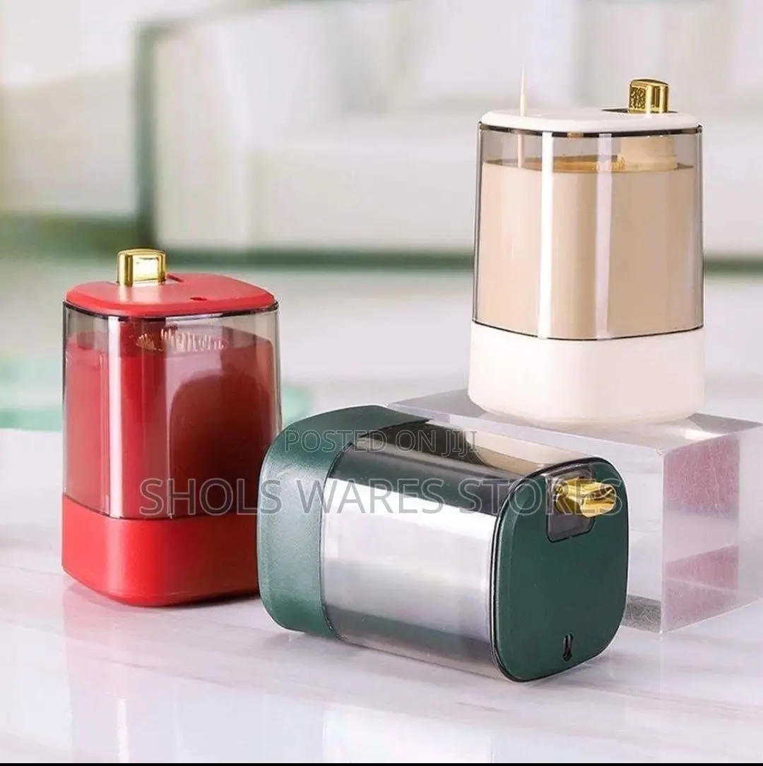 Automatic Pop Up Dust-proof Toothpick Dispenser
