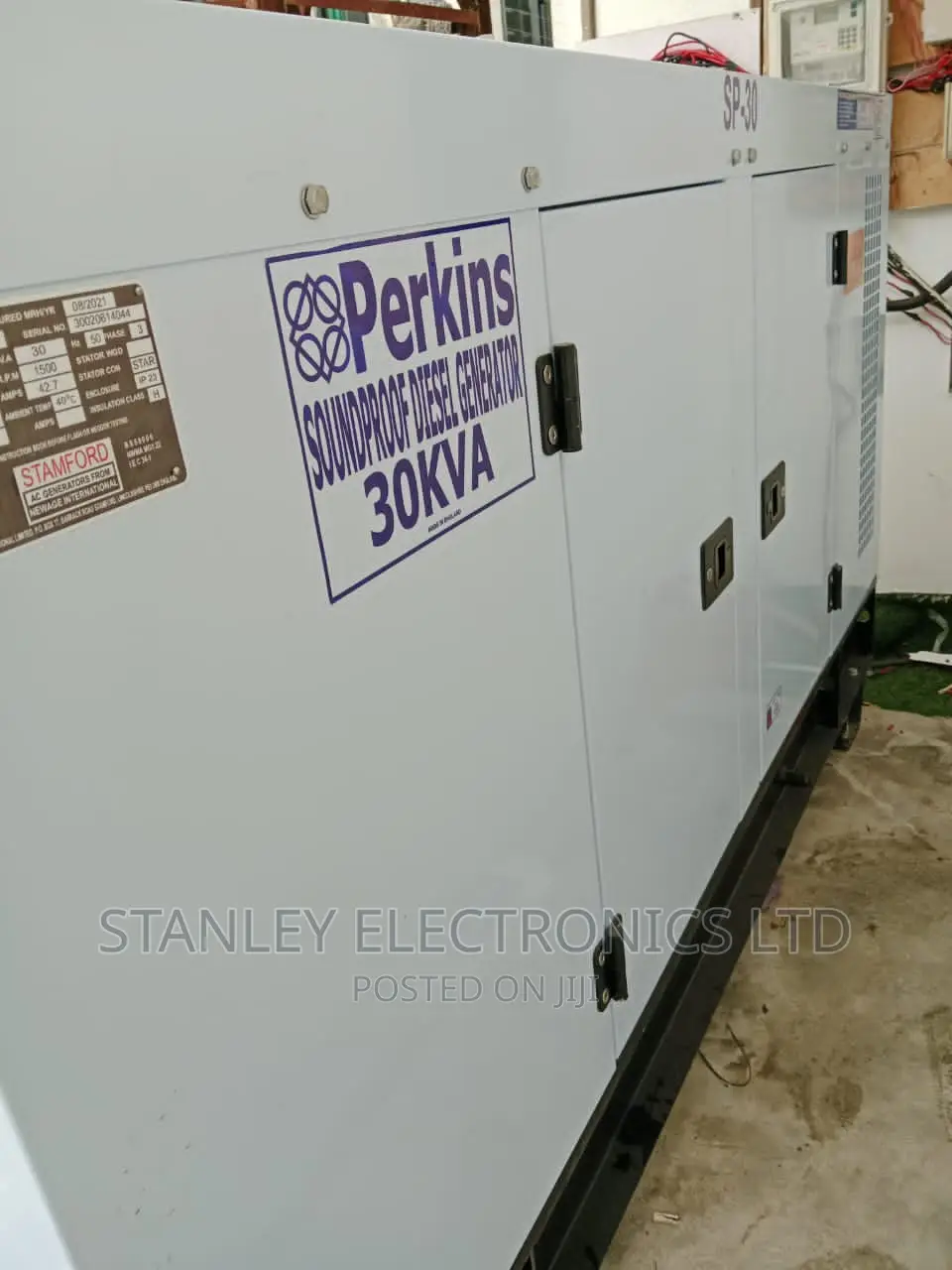 30kva Soundproof Generator 100% Copper Coil