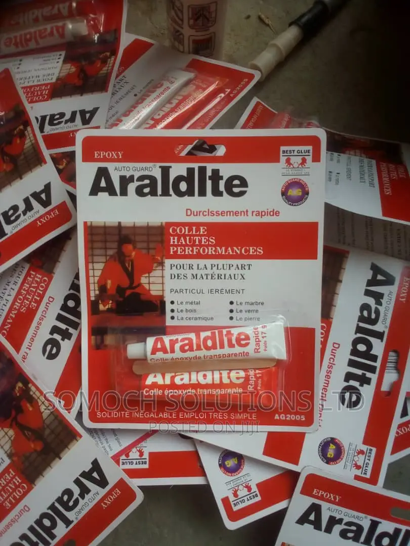 Araldite 17ml Colle Epoxyde Transparente Adhesives Lubricant