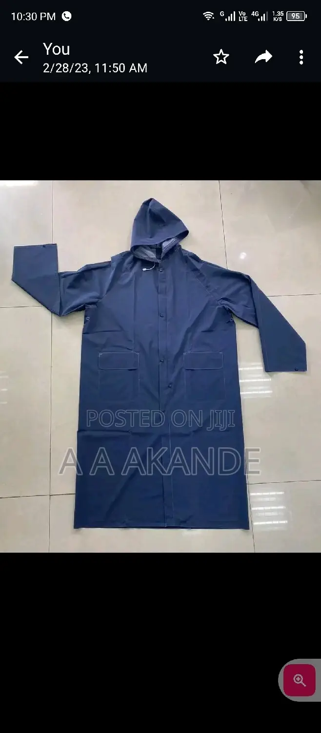 PVC Rain Coat