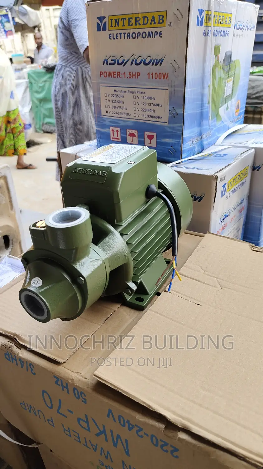 Interdab Pressure Pump (0.75hp)