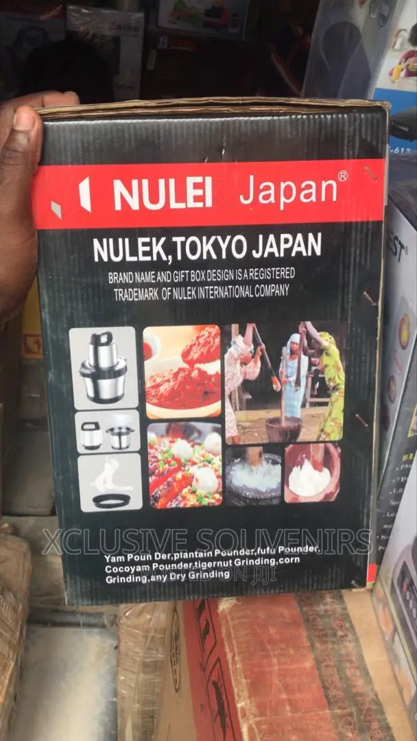 Nulek Japan Yam Fufu Pounder Multifunctional Food Processor