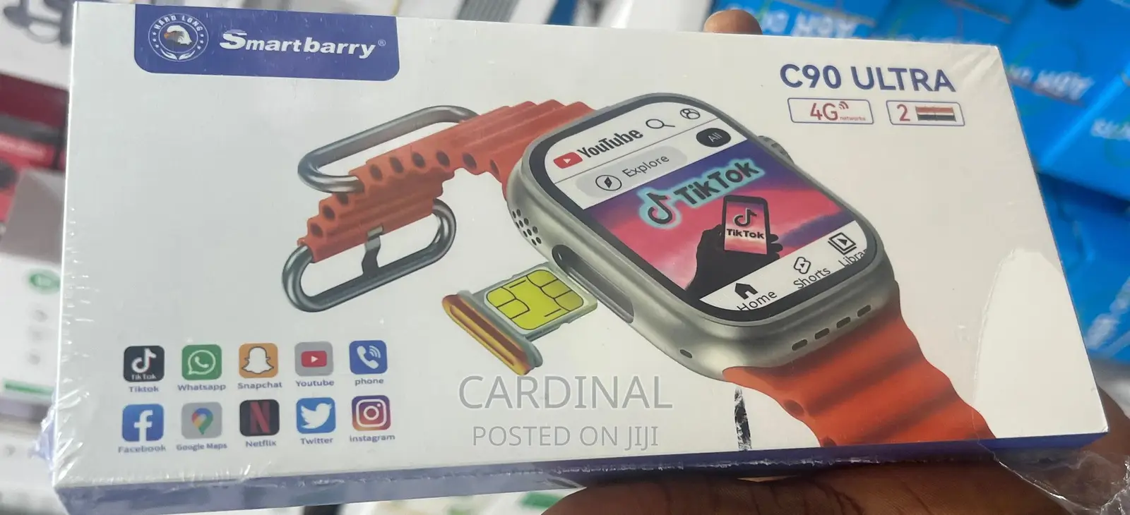 C90 4g Sim Card Ultra Smart Watch