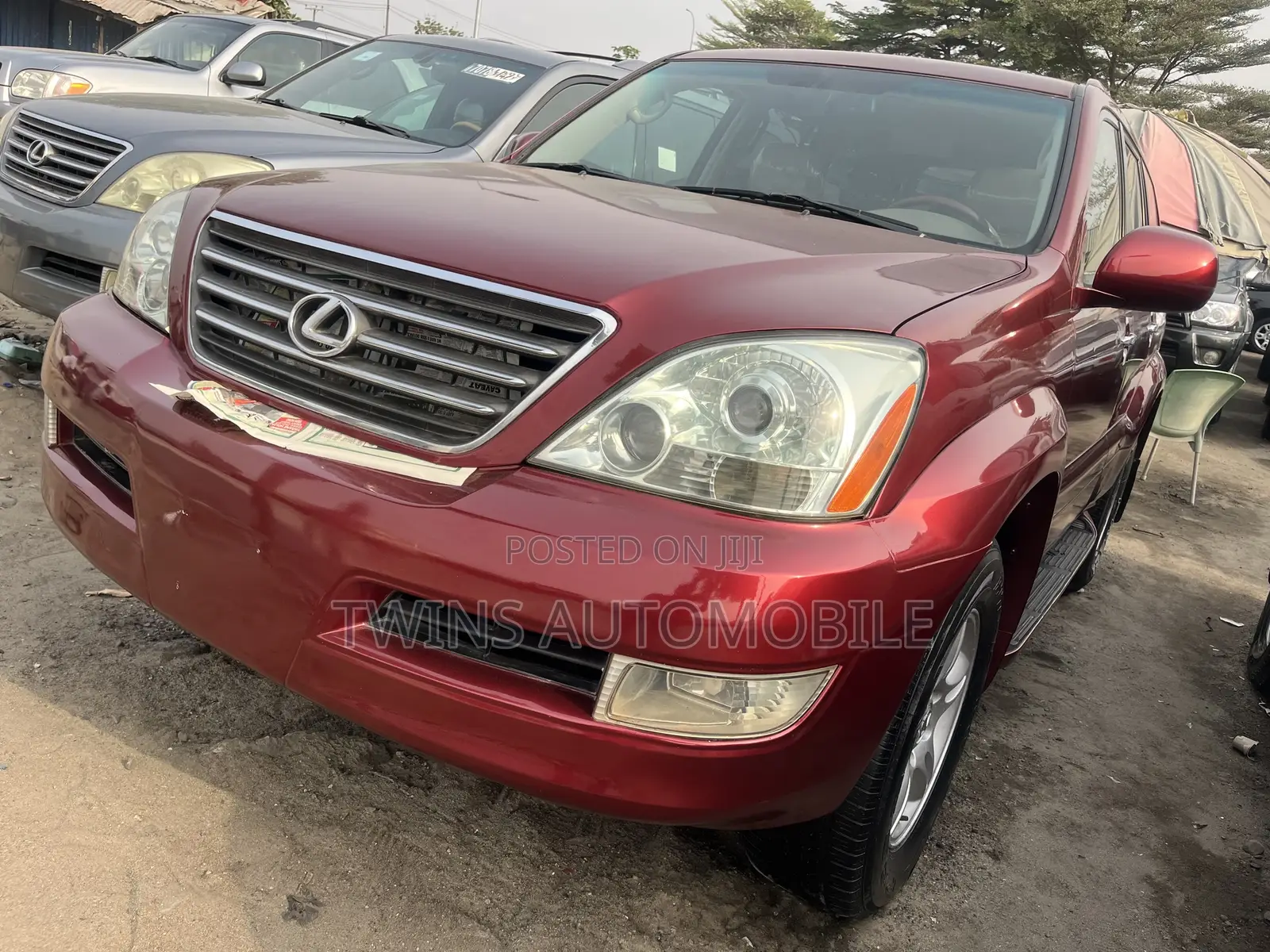 Lexus GX 470 2009 Red