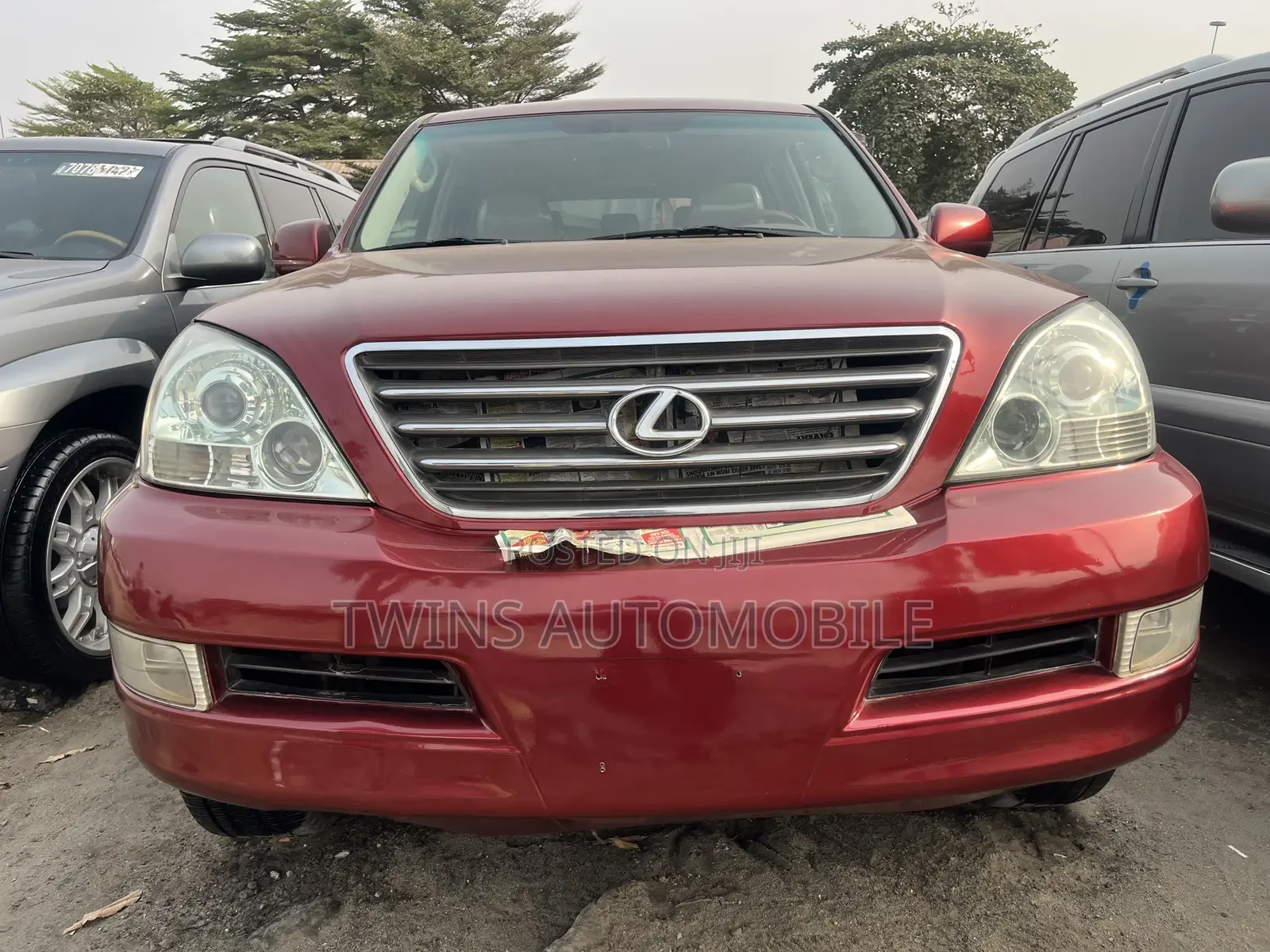 Lexus GX 470 2009 Red