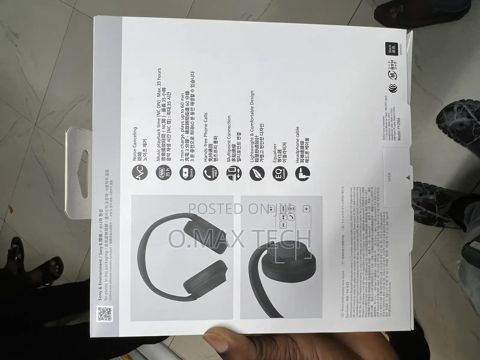 Sony Wh-ch720n Wireless Over-ear Noise-canceling Headphones