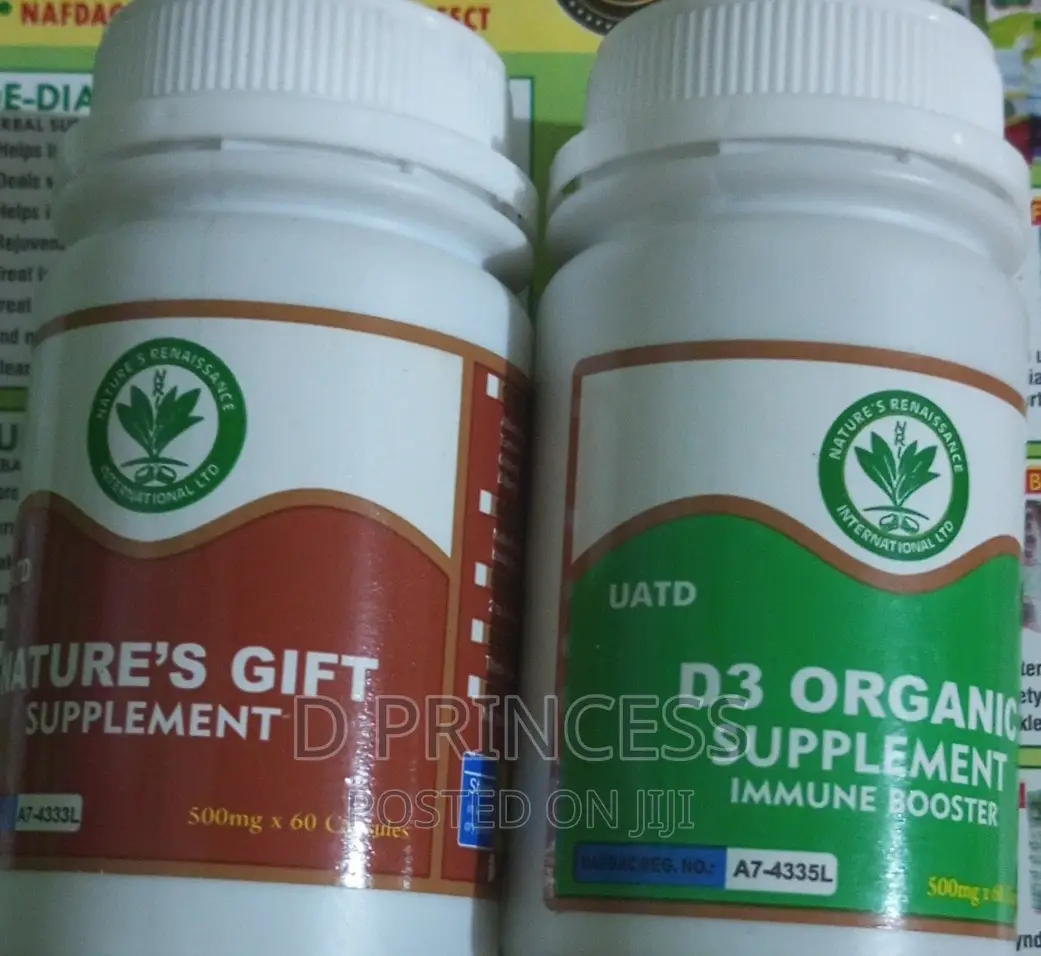 Goitre Supplement, Nature Gift, D3 Organic and Cuminus Oil