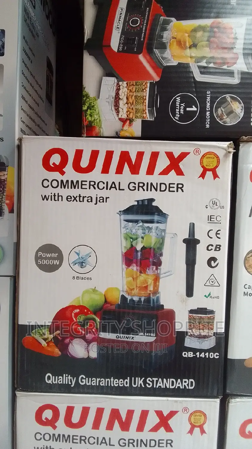 Quinix German Industrial 5000W Food Crusher Blender.