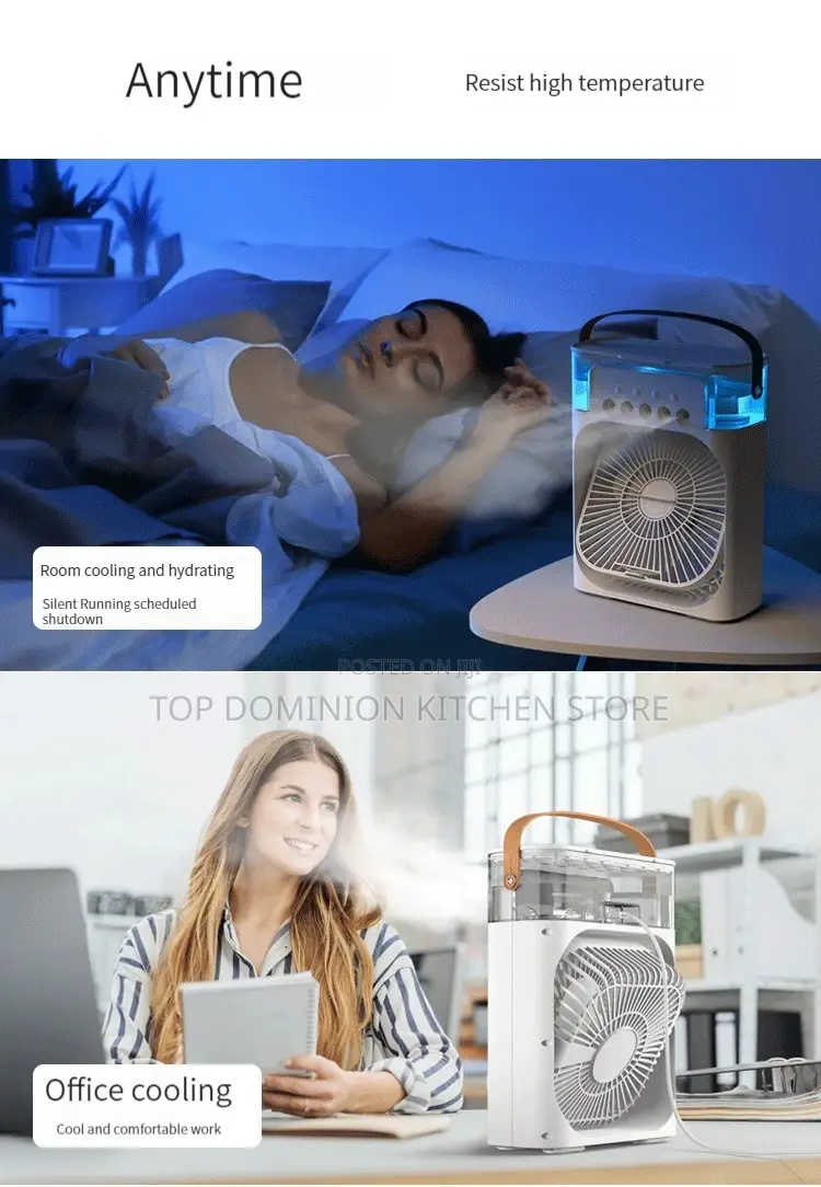 Portable Humidifier Fan Air Conditioner