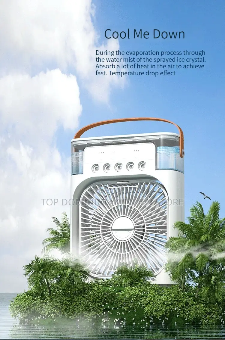 Portable Humidifier Fan Air Conditioner