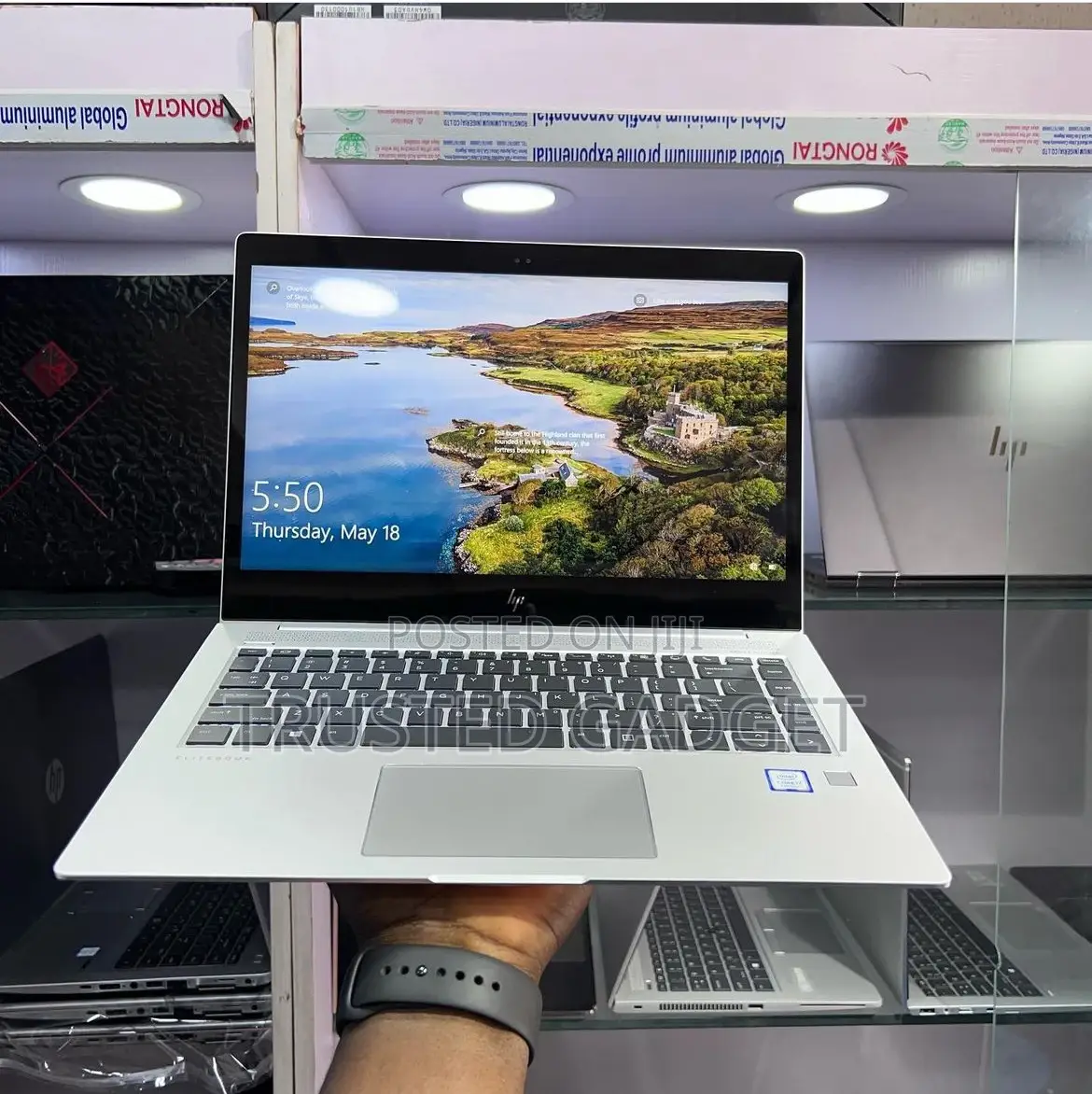 Laptop HP EliteBook 1040 G4 8GB Intel Core I7 SSD 256GB