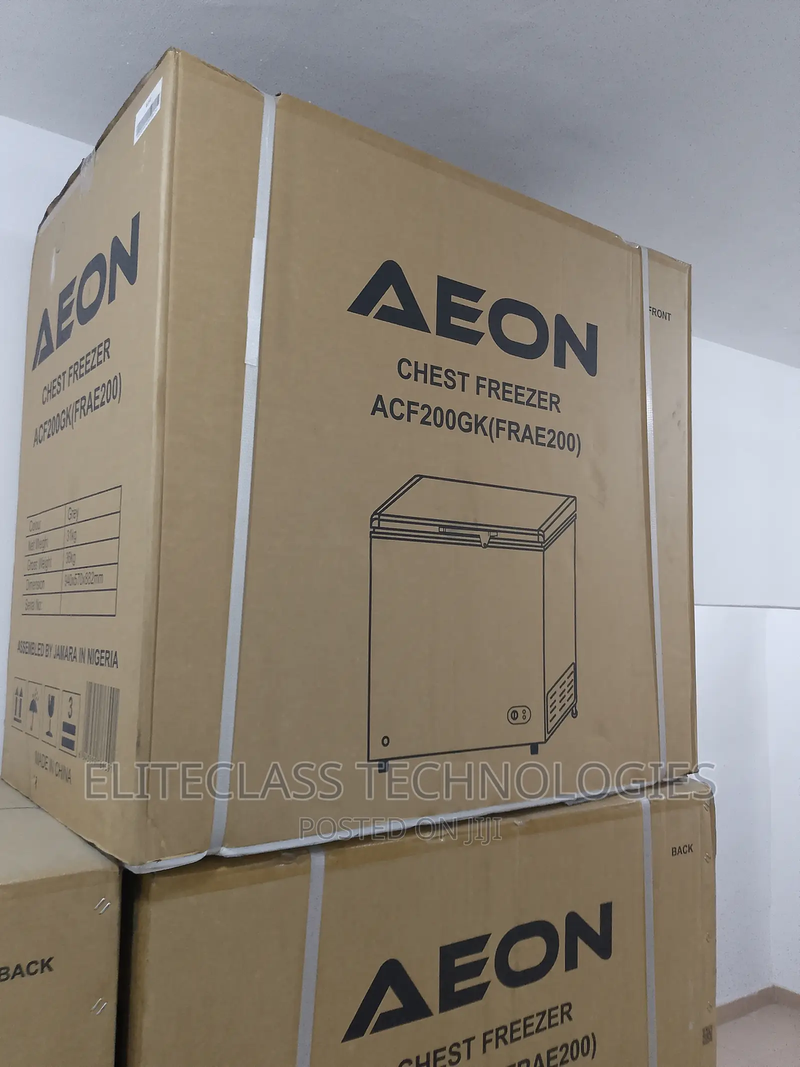 Aeon ACF200GK 202 Litre Large Capacity Chest Freezer R600a