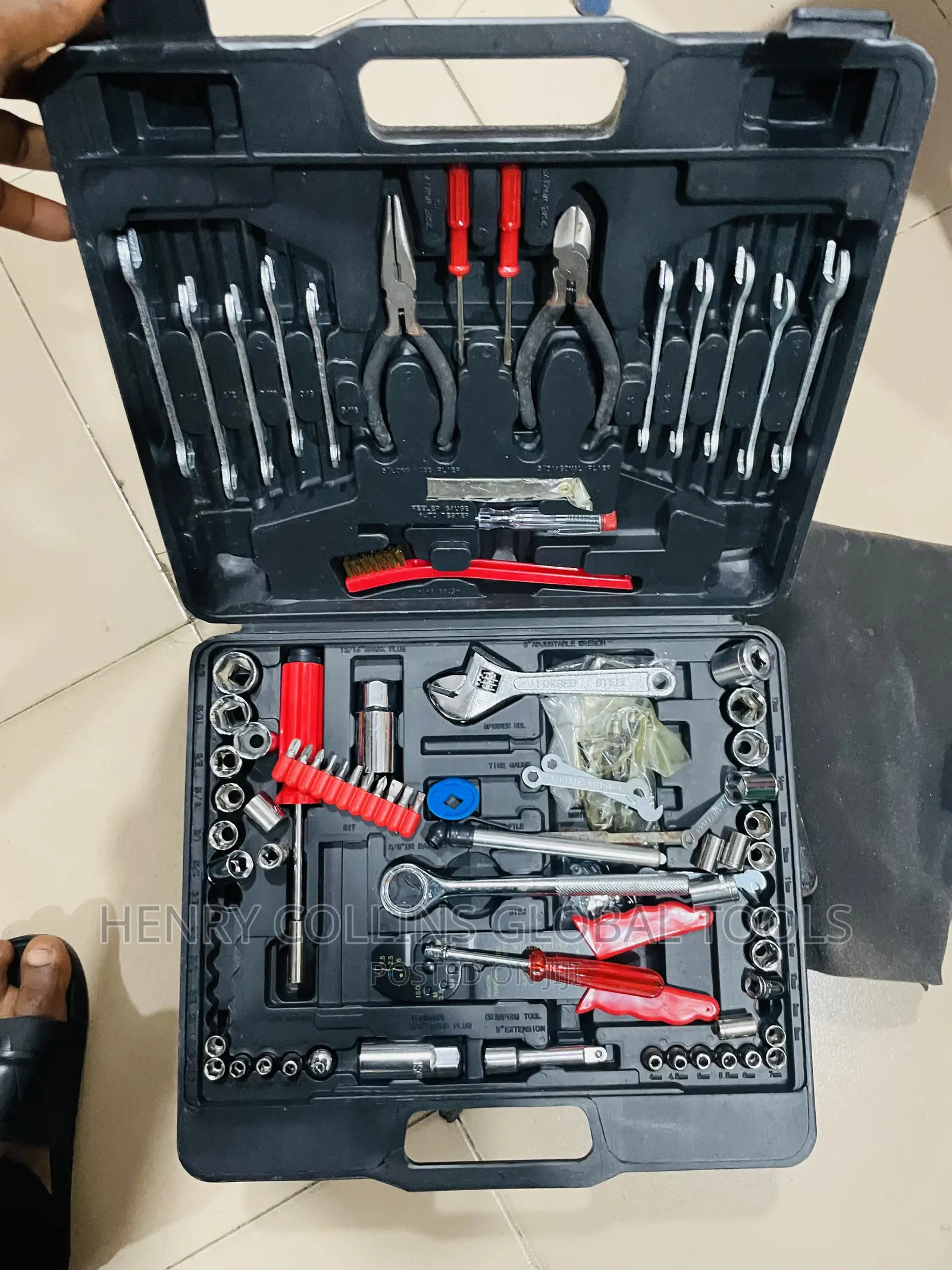 126 PCS Tools Box