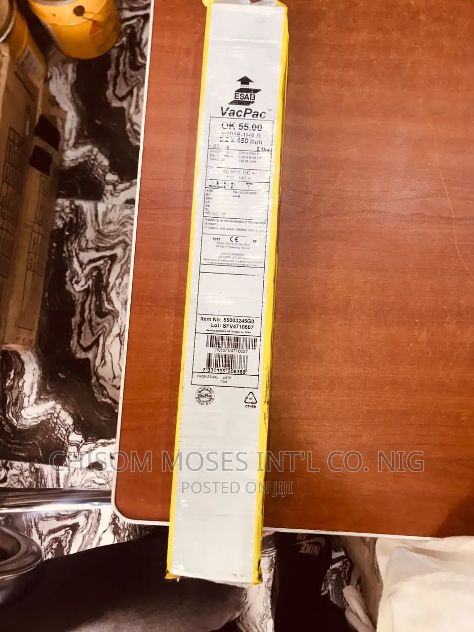 Vacpac Electrode Esab 3.2x450mm 2.1kg