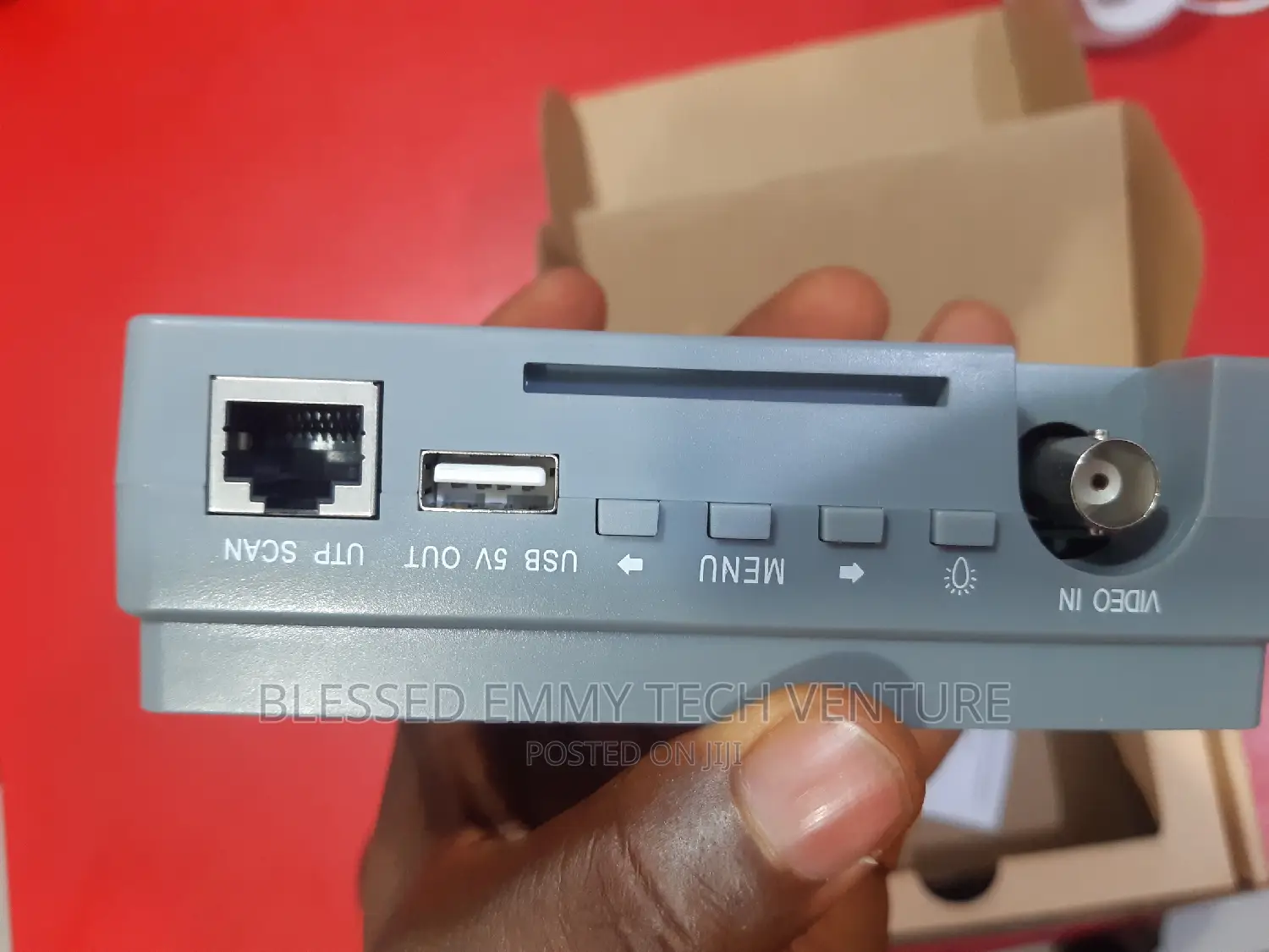 CCTV Tester 4 in 1 1080p/5mp Video Coaxial Monitor Tester