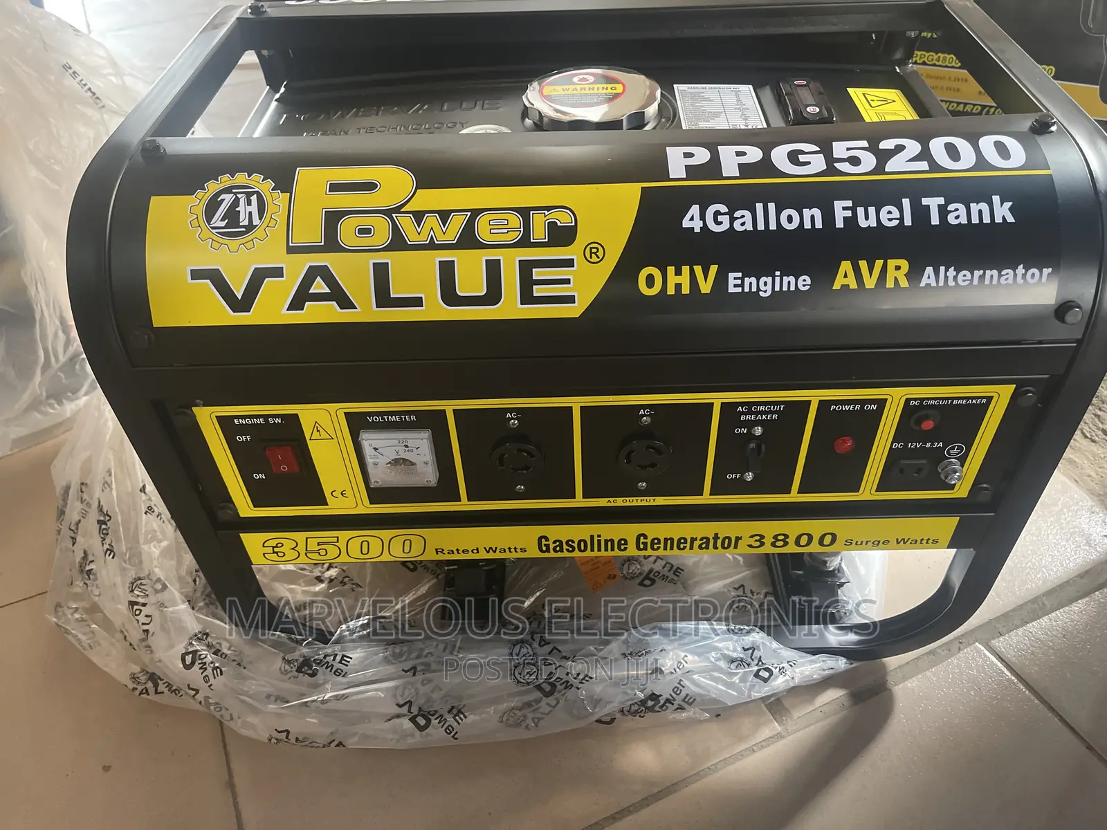 Brand New Power Value Generator With Full Copper
