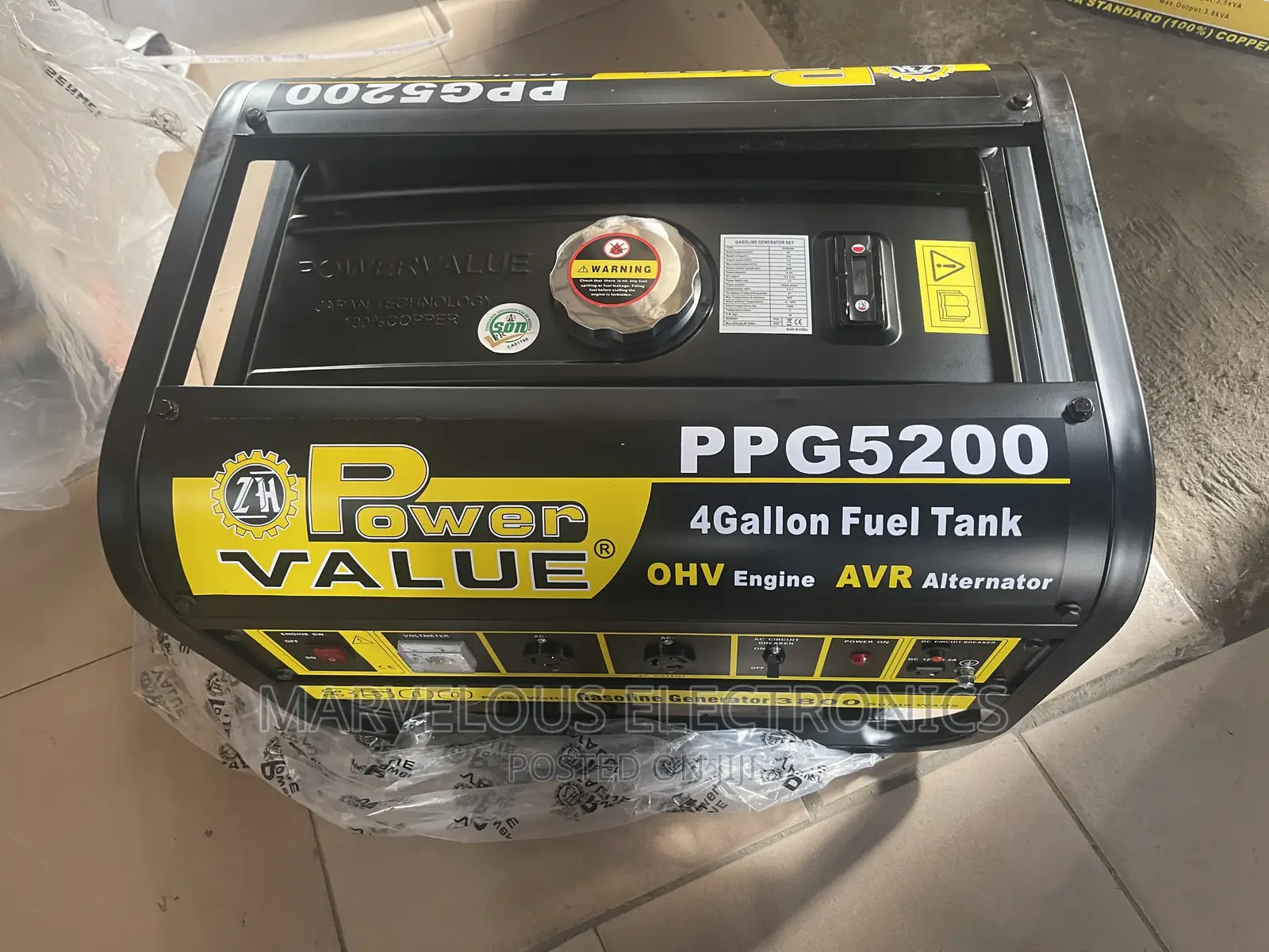 Brand New Power Value Generator With Full Copper