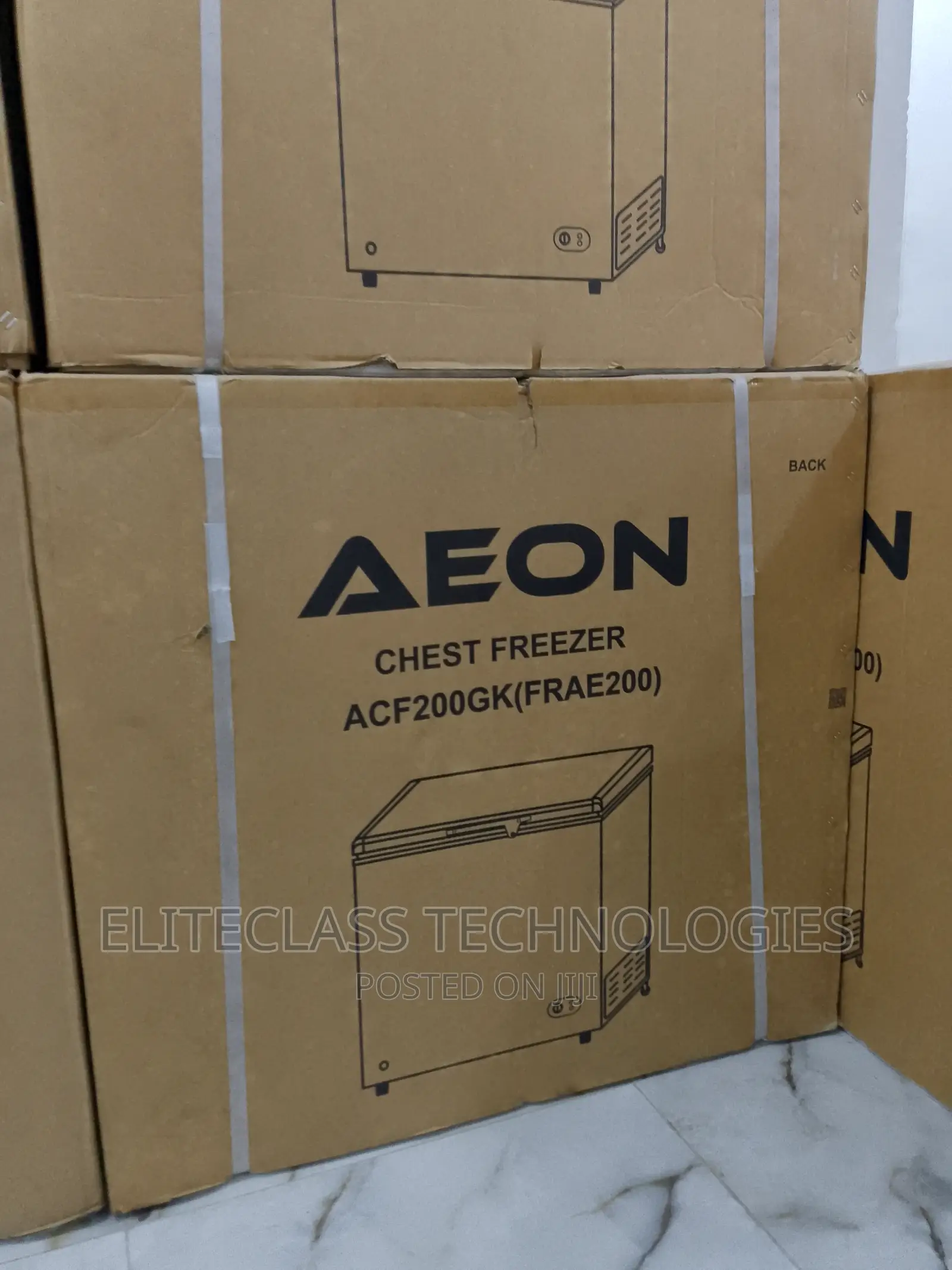 Aeon (Safety Lock) ACF200GK 202 Litre Chest Freezer R600a